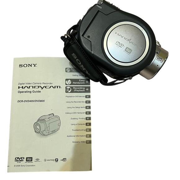 Sony Handycam DCR-DVD 505 Mini Digital Video Camera Recorder Camcorder - Picture 1 of 6
